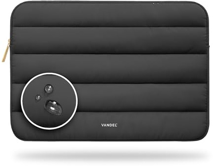 Vandel - Original puffig laptopfodral 15-16 tum för kvinnor och män MacBook Pro 16 tum, sött datorfodral 15,6 tum HP bärväska laptopväska/Asus/Dell/HP laptopfodral 15,6 fodral
