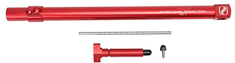Yosoo Health Gear Schaltwerks Ausrichtungswerkzeug, Schaltwerksauge Ausrichtungswerkzeug, Fahrrad Schaltwerksauge Ausrichtungsmessgerät, Schaltwerks Korrekturschlüssel für die Reparatur (Rot)