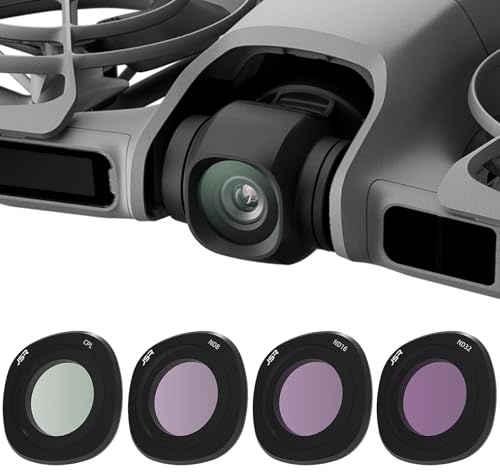 (4 Pack) ND & CPL Filter Set for DJI Neo 2, CPL ND8 ND16 ND32 Compatible with DJI Neo 2 Drone,Optical Glass Photo Filter Kit,Lens Protection,Drone Accessories