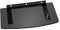 Glass shelf for TV set-top boxes, media players, DVDs, Blu-ray players, game consoles