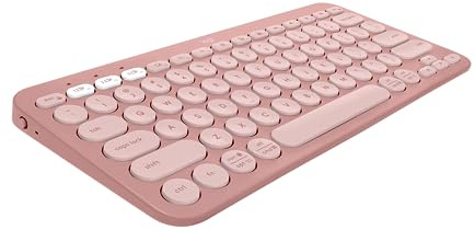 Logitech Pebble Keys 2 K380s Multi-Device Teclado Bluetooth - Powder Pink 920-011861