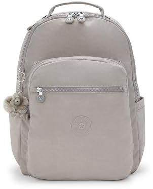 Kipling SEOUL Großer Rucksack, Grey Gris (Grau)