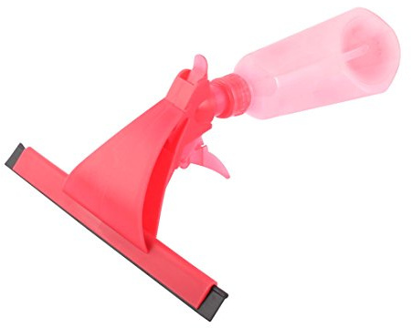 Ruilogod Home Car Auto Window Glass Cleaning Scraper Cleaner Wiper w Spray Bottle (id: e06 645 4ba 1e6 6a4