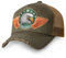 STARS & STRIPES Trucker Cap Eagle – 2-farbige Western-Cap mit Bestickung & Destroyed-Look