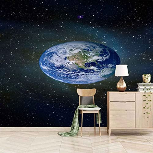 Weltraum-Planet-Landschaft Fototapete 3D Wandbilder, Panoramawandbilder Große Tapete Dekoration Gemälde Tapete, Geeignet Für Wohnzimmer Und Schlafzimmer Kinderzimmer, Ab 400 (Breite) x 280 (Höhe) cm