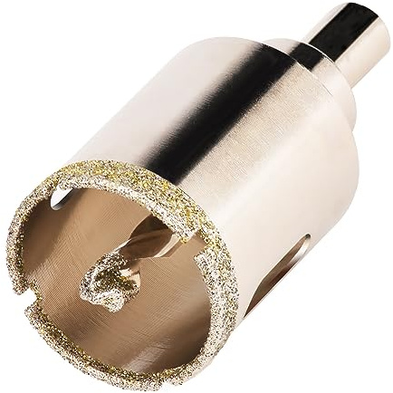 GUOQEE 18mm Diamond Drill Bit, Tile Hole Cutter Glass Hole Saw for Porcelain Tiles Ceramic Marble Granite Quartz Gemstone