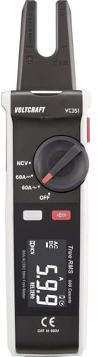 VOLTCRAFT VC-351 Pince ampèremétrique CAT III 600 V Affichage (nombre de points): 600