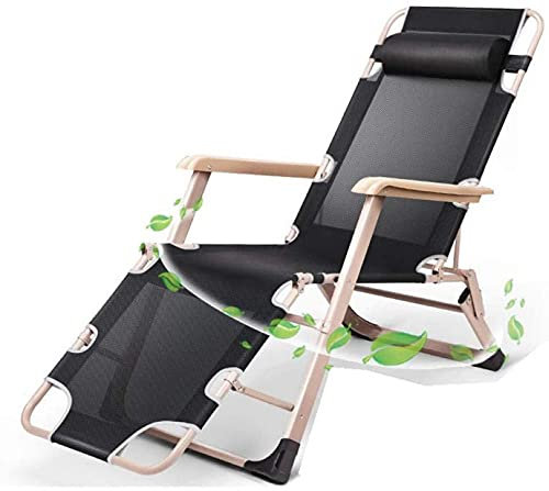 TONZN Schwerelosigkeits-Sonnenliegen, Schwerelosigkeits-Klappstuhl, Lounge-Campingstuhl, tragbare Terrassen-Liegestühle, Terrassen-Außenstuhl für den Poolbereich, Garten, Strand (10)