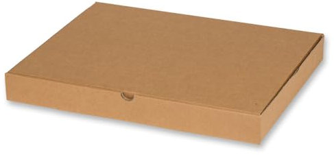 Klappschachtel Flatpak, Versandkarton, Wellpappe, Braun, 225 x 150 x 25 mm, 50 Stück