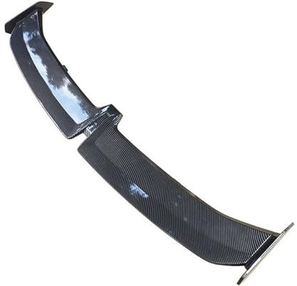 Auto Heckspoilerflügel Für E90 Für F10 Für F30 Limousinen Universal Heckspoilerflügel Body Kit Punch Free Installation Zubehör Auto-Heckspoiler(Carbon Fiber Pattern)
