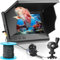 Fish Finder Underwater Fishing Camera, Infrared Night Vision, Wide Angle, IP65 Waterproof, with 4.3 Inch IPS Display, for Ice, River and Boat