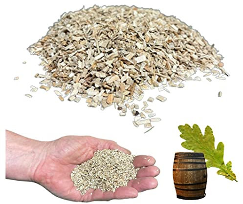 Down the Cove 100g Bourbon Soaked Oak Wood Chips - Fine (approx 2mm) for Hot Smokers/Smoking Ovens/Smoking Guns