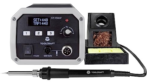 TOOLCRAFT ST-150 HF Högfrekvenslödstation digital 150 W 50-480 °C inkl. Lödspets