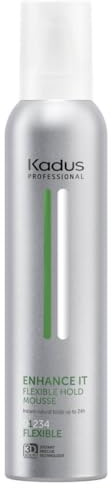 Kadus Professional Volumizer Mousse Enhance It, per l uso quotidiano, 250 ml
