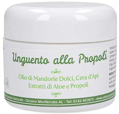 ANTOS UNGUENTO ALLA PROPOLI CON OLIO DI MANDORLE 50ML ECOBIO A10