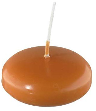 Kopschitz Schwimmkerzen Karotte Orange 55 x Ø 80 mm, 8 Stück, XXL Schwimmkerzen