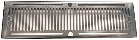 Stainless Steel Counter top 60cm drip Tray kegerator Home Brew bar Pub