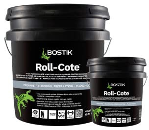 Bostik Roll-Cote High-Performance Moisture Vapor Barrier Coating and Primer 4 Gallon Pail