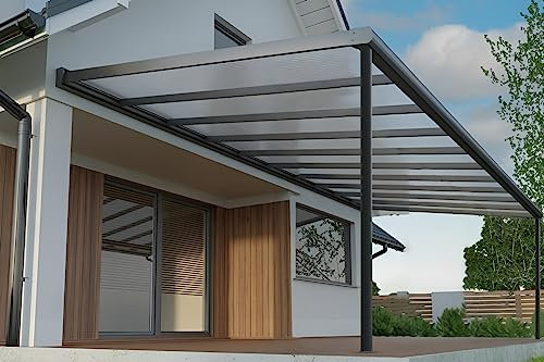 Arilco Terrassenüberdachung | Wintergarten | Neu | 12mm VSG-Glas | 5m x 4m