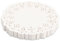 Anseom 200 Pezzi Carta Rotondi in Pizzo Bianco, 5.5 inch Tovagliette di Carta da Imballaggio Torta Centrini di Carta Merletto, Centrini Bianchi in Carta Usa e Getta per Dessert Matrimonio Decorazione
