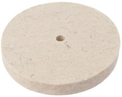 BDAYEK Tamponi per lucidatura Trapano Mola Lucidante Feltro Lana Tampone lucidante Disco abrasivo for smerigliatrice da banco Utensile Rotante(125mm)