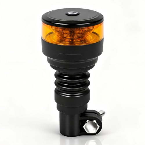 AOHEWEI LED-Warnleuchte Gelb, 6 Blink- und 1 Dauerlichtmuster 12/24 V 18 Stück LED-Blitzleuchte für Landmaschinen, Nutzfahrzeuge, Schulbusse, Traktoren, Bagger, Lkw