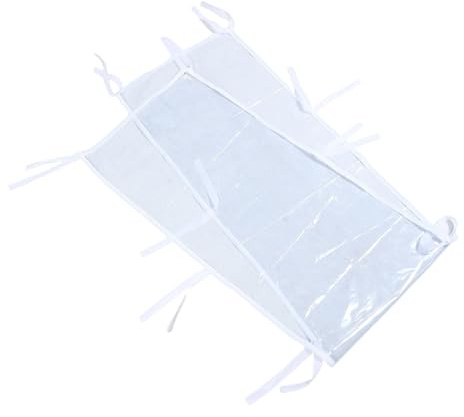 DOITOOL Grondaia per Tende Pop Up, Canalina di Scolo Acqua Piovana per Campeggio, Tessuto Leggero 600x47cm, Facile da Montare, per Patio e Picnic