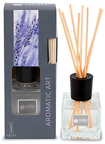 Müller Raumduft-Diffusor mit Stäbchen Lavendelduft Intensive und langlebige Aromen 100 ml