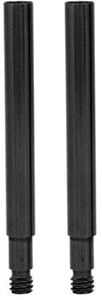 Fahrrad Presta Ventilverlängerung, 2 Stück 60mm Fahrrad Presta Ventilverlängerung Innenreifen Ventilverlängerung, Rennrad Schlauch Luftdüse(Schwarz)