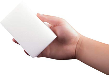 Cabilock Melamine Cleaning Sponges 20 Pcs Multi-Purpose Stain Removal 10x6x2cm White Kitchen and Bathroom Cleaning Accessory for Gas Stove and Range Hood