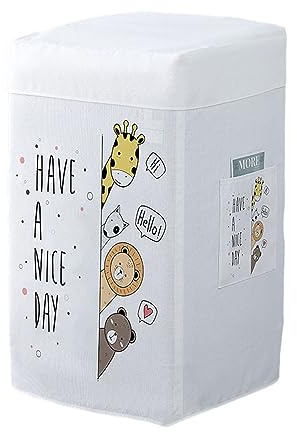 Odot Washing Machine Cover Top Load Waterproof Sunscreen Dustproof Washer Machine Dryer Protector Washer Dryer Cover for Most Top Load Washer Dryer, Universal (nice day,56x58x90cm)