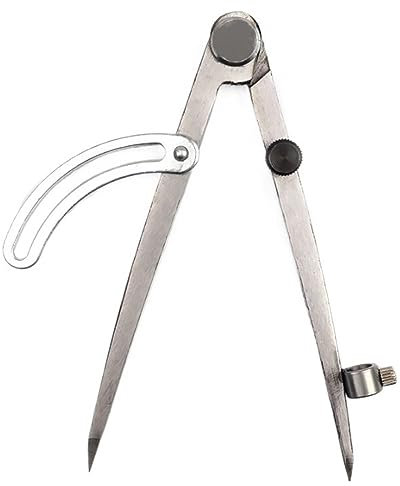 150mm Multifunctional Steel Wing Divider Pencil Marking Tool Adjustable Scriber Woodworking Compass Drawing Tool Accessories