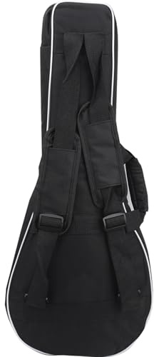Mandolin Case Gig Bag Oxford Cloth Mandolin Bag Dual Zippers Thicken Guitar Case with Side Pockets