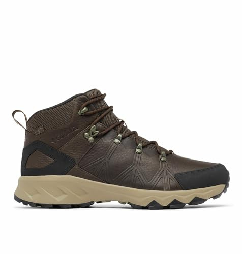 Columbia Peakfreak 2 Outdry Leather Mid Rise Trekking och Vandringsstövlar, Cordovan Black 2024, 43.5 EU