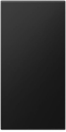 Zentralplatte F50 LS matt schwarz (Referenz: Jung LS50NASWM)