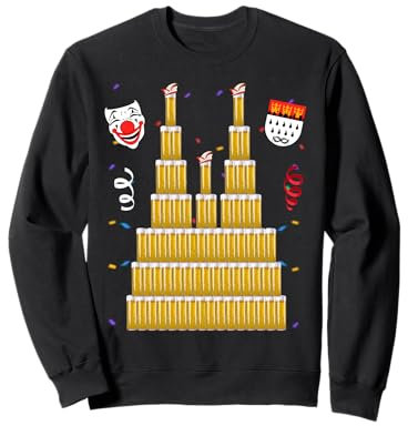 Ming Kölle Alaaf Karneval Fasching Kölner Dom Kölschglas Sweatshirt