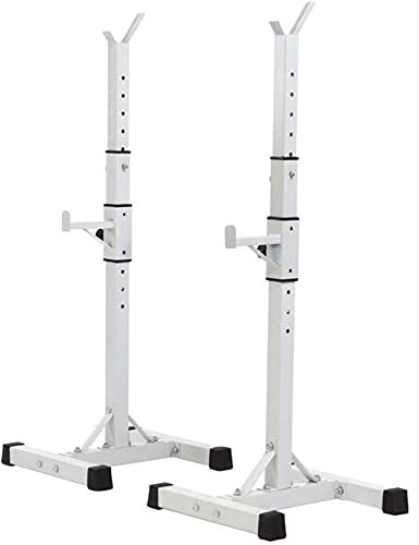 PUFAHAU Klimmzugstangen Kniebeugenständer Bankdrücken Langhantelständer für Herrenfitness Multifunktionsregal Verstellbare Halterung Heim-Fitnessstudio Krafttrainingsständer Regale Kniebeugenstän