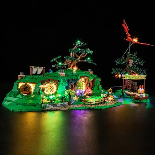 BRIKSMAX LED Beleuchtung kompatibel mit LEGO 10354 The Shire