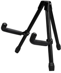 BRIFT Portable Ukulele Stand Foldable Travel Mini Guitar Stand with Carry Case for Soprano Concert Tenor Baritone Ukuleles