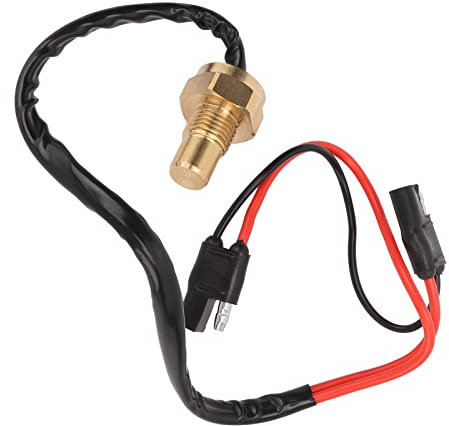 RASTKY Interruttore Sensore Termico Ventola Premium Ottone Alluminio OE 0413-045 0413-168 Sostituzione Adatta per 500 650 Interruttore Termico Ventola ATV in Uso Durevole