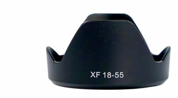 Paraluce a baionetta, compatibile con Fujifilm, XF 18-55mm F2.8-4 | Paraluce reversibile in ABS per XF 14mm F2.8 R, modello XF1855HOOD