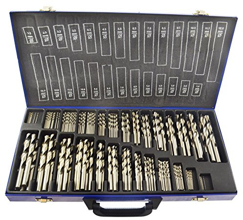 HSS Metric Drill Bit Set Split Point 230pc 1-13mm For Metal Steel Wood Bergen
