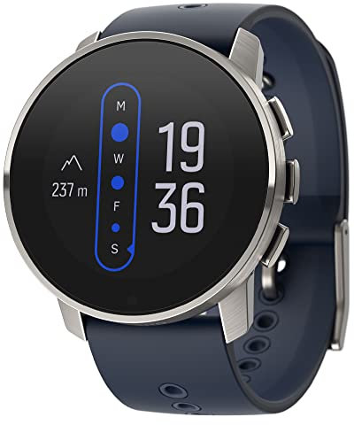 Suunto 9 Peak Reloj Deportivo GPS con batería de Muy Larga duración y medición de frecuencia Cardiaca en la muñeca