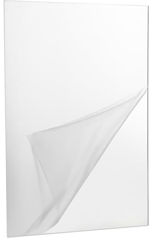 Sibba Selbstklebende Spiegel 20x30cm Acryl Klebespiegel Spiegelfliesen Spiegelblätter Türspiegel Wandspiegel DIY Flexibler Acrylspiegel zum Aufkleben Ganzkörperspiegel Dekospiegel Wanddekoration 1st