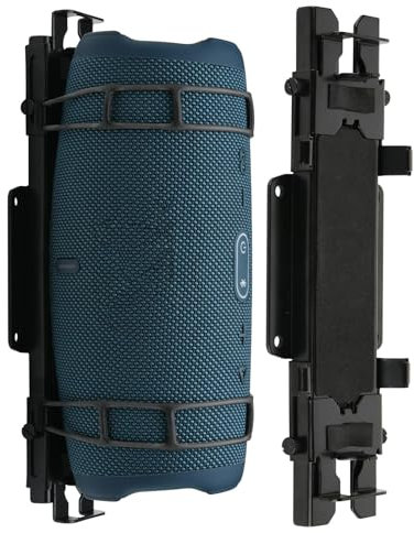 POSKART Lautsprecher Wandhalterung für JBL Charge 5/4/3 für JBL Flip 7/6/5/4, Metall Wand Halterung Deckenhalterung für Lautsprechern ab 6,6-9 Zoll