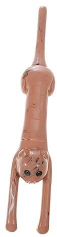 LRXIYODE Rascador de Espalda de Plástico Forma de Gato para Adultos y Embarazadas, Mango Largo y Diseño Sintético para Aliviar la Picazón y Masaje Corporal