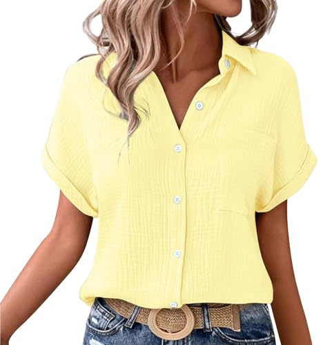 Bluse Buegelfrei Damen Kurzarm T-Shirt Mädchen Weiß Totenkopf Oberteil V Ausschnitt Damenoberteile Leger Sommer Leinenbluse Weiss Schwarz Oversized Tshirt Gym Sport Shirt