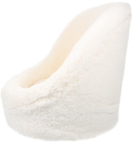 Newborn Photography Prop Baby Photo Sofa for Infant Shoots White | Soft Plush Fabric and Plastic Build, Simple Delicate Style, Safe Comfort, White Finish, for Newborn Portraits
