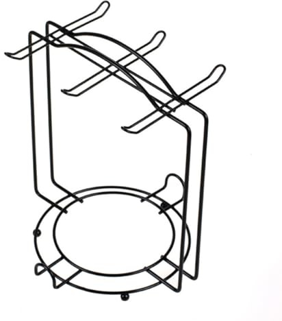 SHINYPASING Portabicchieri da Caffè in Acciaio 6 Tazze Supporto per Piatti e Tazze, Organizer da Cucina Stabile e Resistente, per Bar, Ristoranti e Uso Domestico