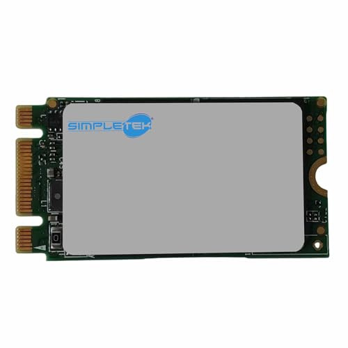 SIMPLETEK - SSD Interno M.2 SATA NGFF 2242 da 32GB - 6 Gbps | Ideale per PC Laptop Notebook Memory Vault (Ricondizionato)